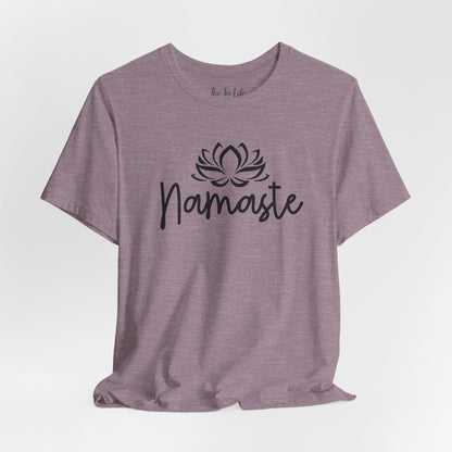 Namaste Lotus Tee