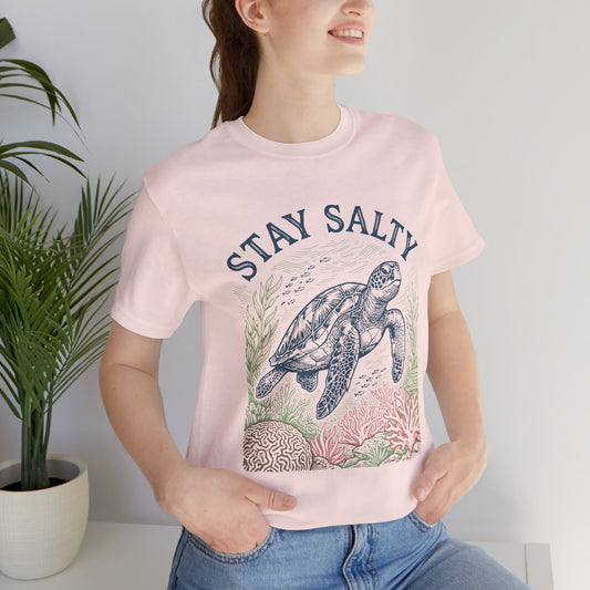 Stay Salty Turtle Tee