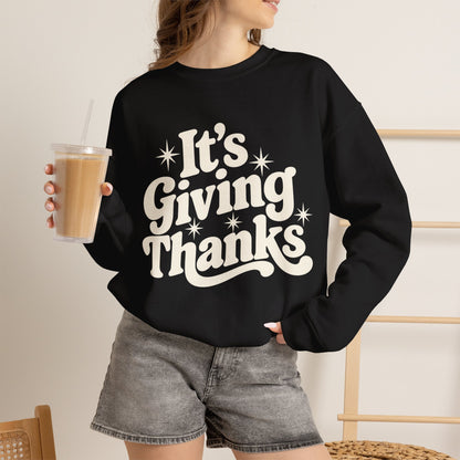 It’s Giving Thanks Crewneck