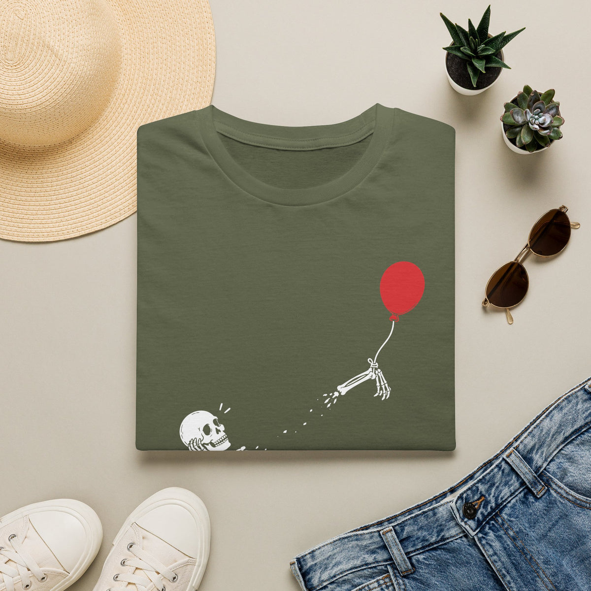 Skeleton "Well, shit..." Tee