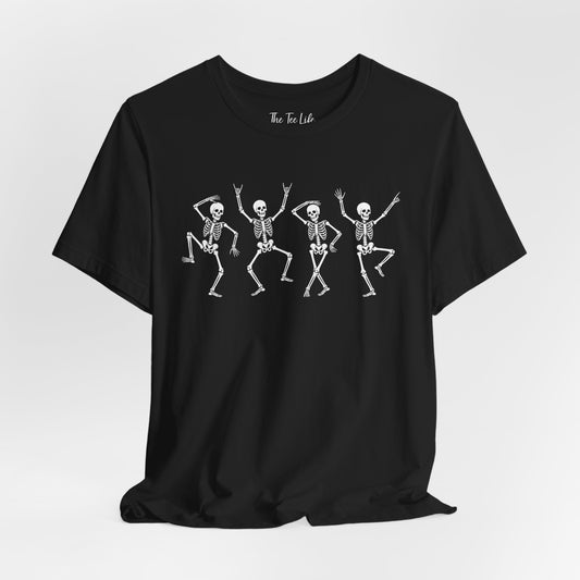 Dancing Skeletons Halloween Tee