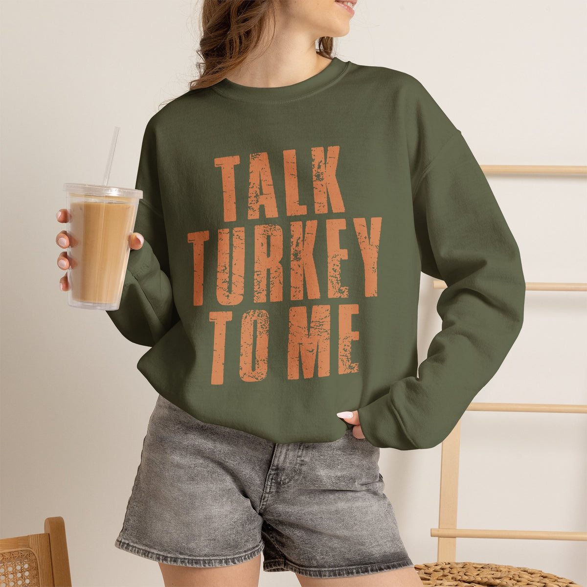 Talk Turkey To Me Crewneck