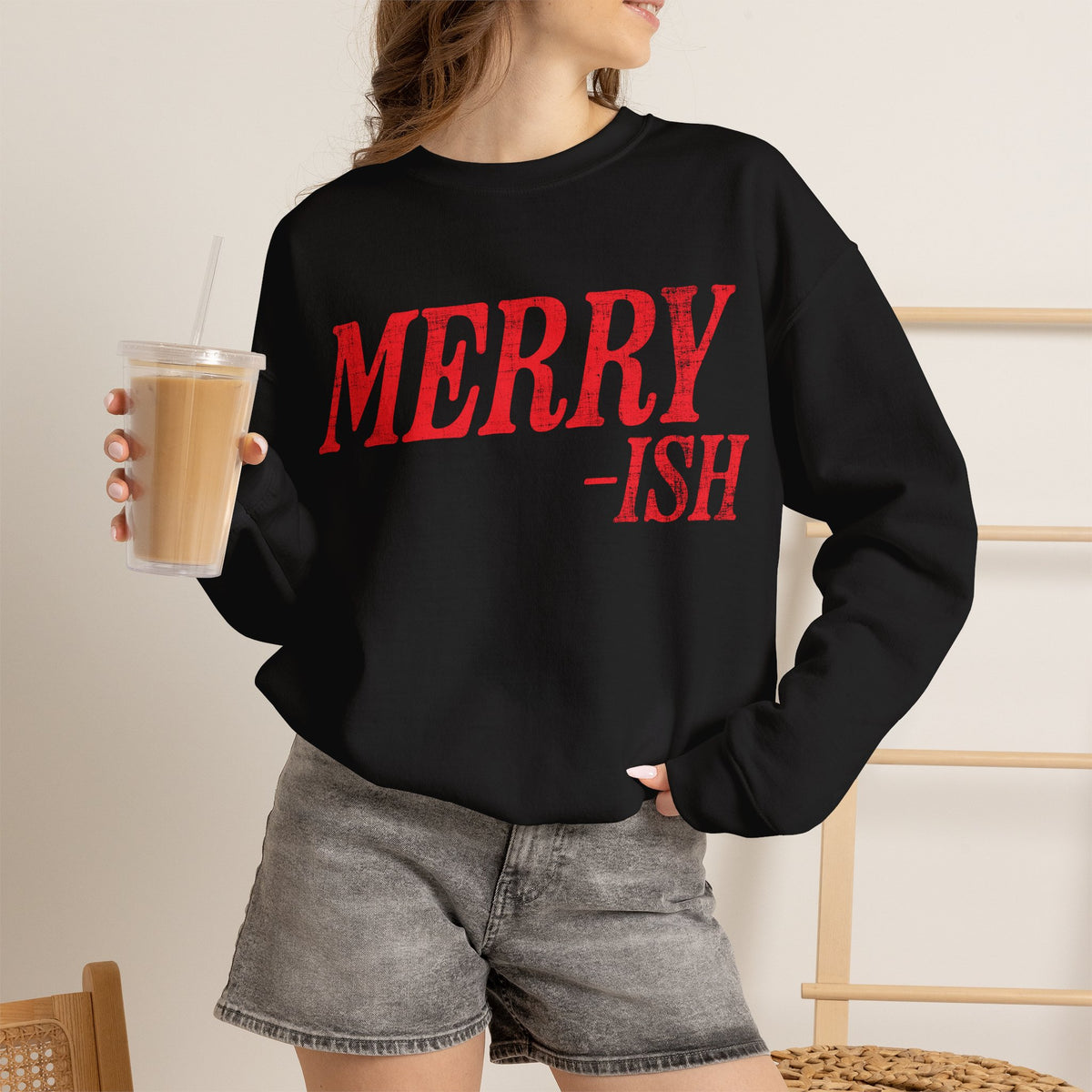 Merry-ish Holiday Crewneck