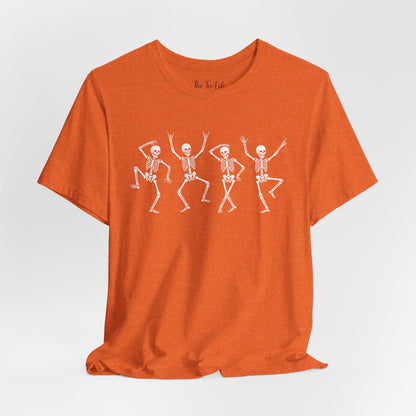 Dancing Skeletons Halloween Tee