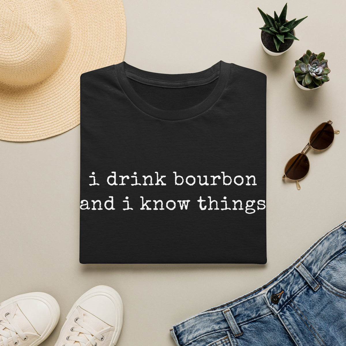 I Drink Bourbon Tee