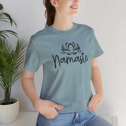 Namaste Lotus Tee