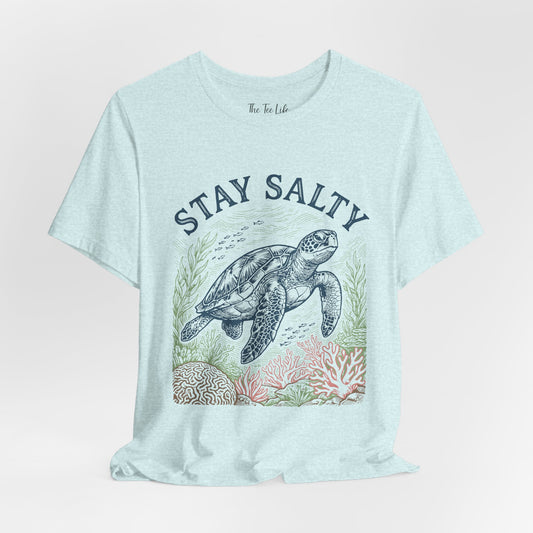 Stay Salty Turtle Tee