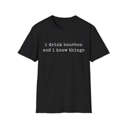 I Drink Bourbon Tee