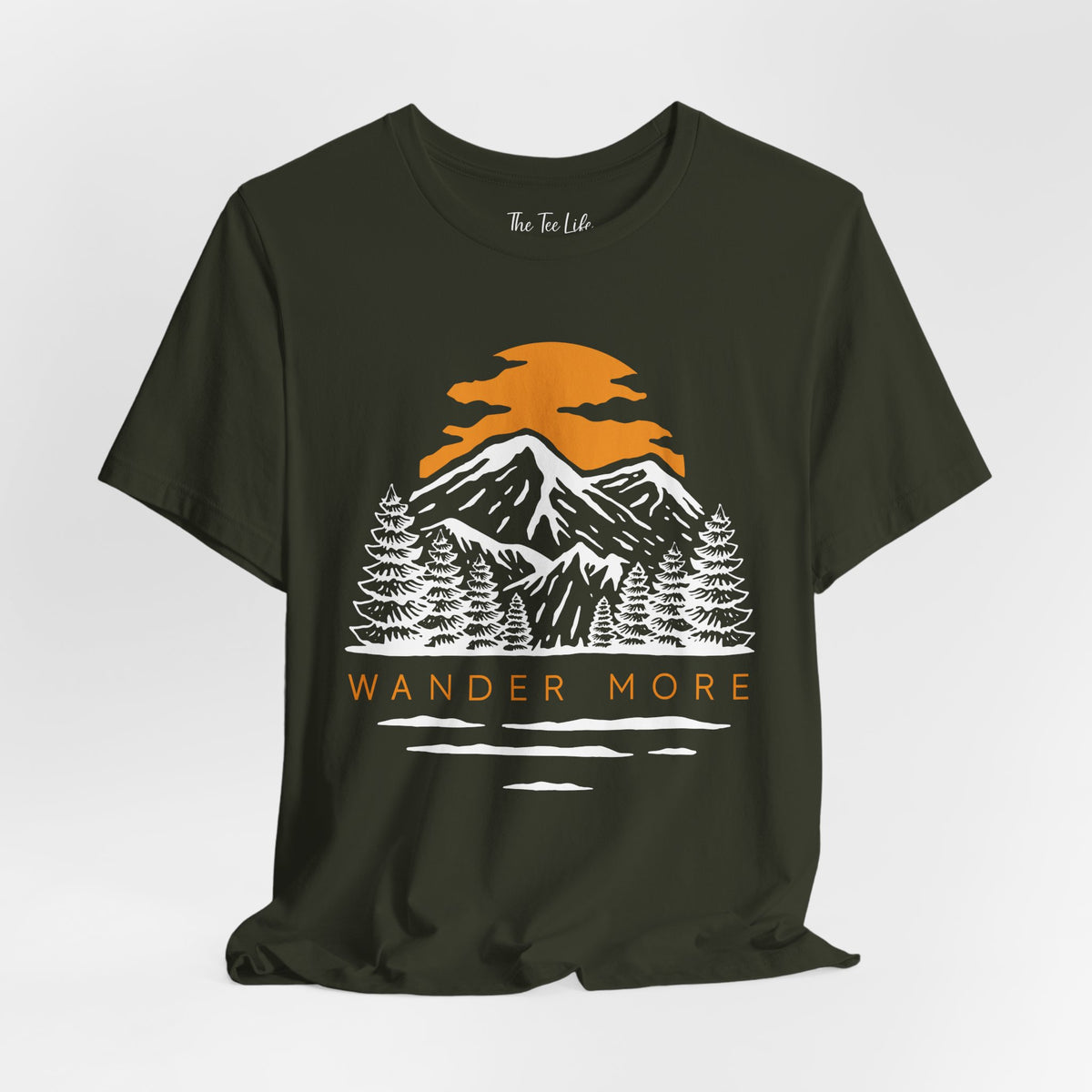 Wander More Mountain Tee