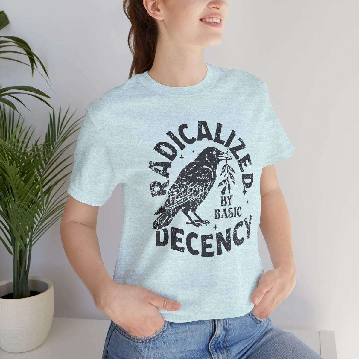 Radicalized Decency Raven Tee