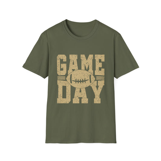 Game Day Football Grunge Tee
