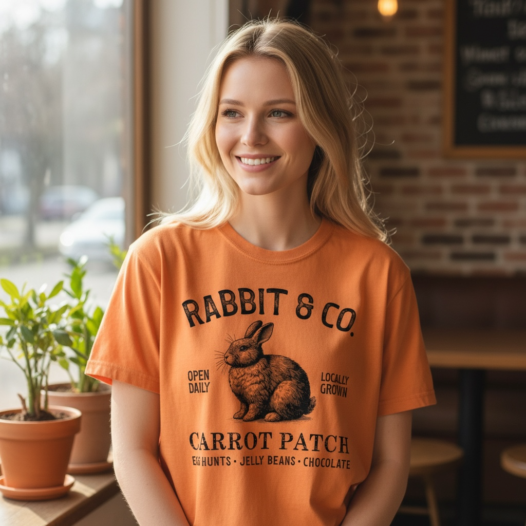 Rabbit & Co. Easter T-Shirt – Comfort Colors