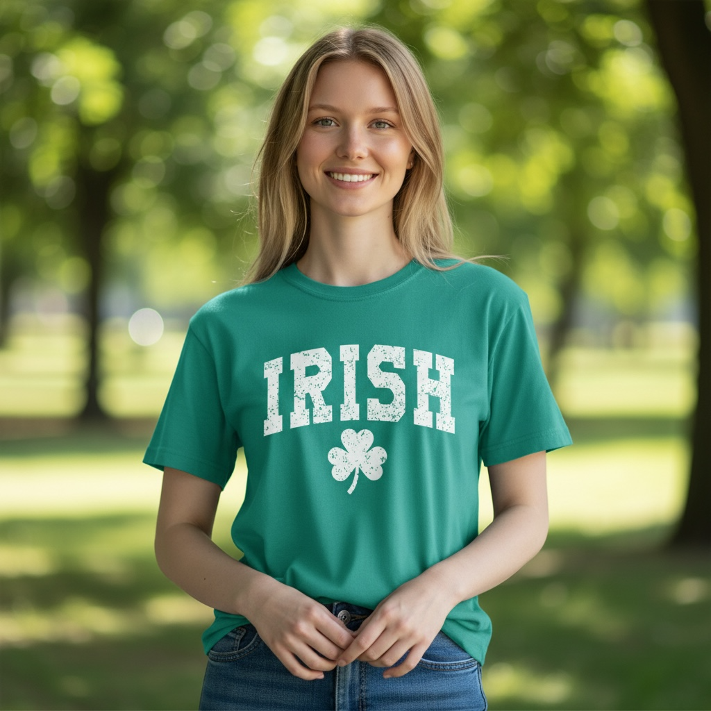 Irish Shamrock T-Shirt – Comfort Colors