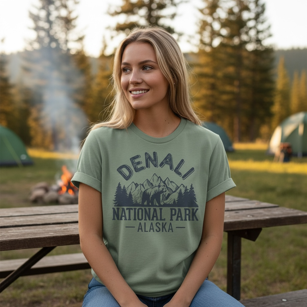Denali National Park T-Shirt – Bella + Canvas