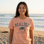 Malibu California Beach & Surf Club Tee – Bella + Canvas Modern Fit
