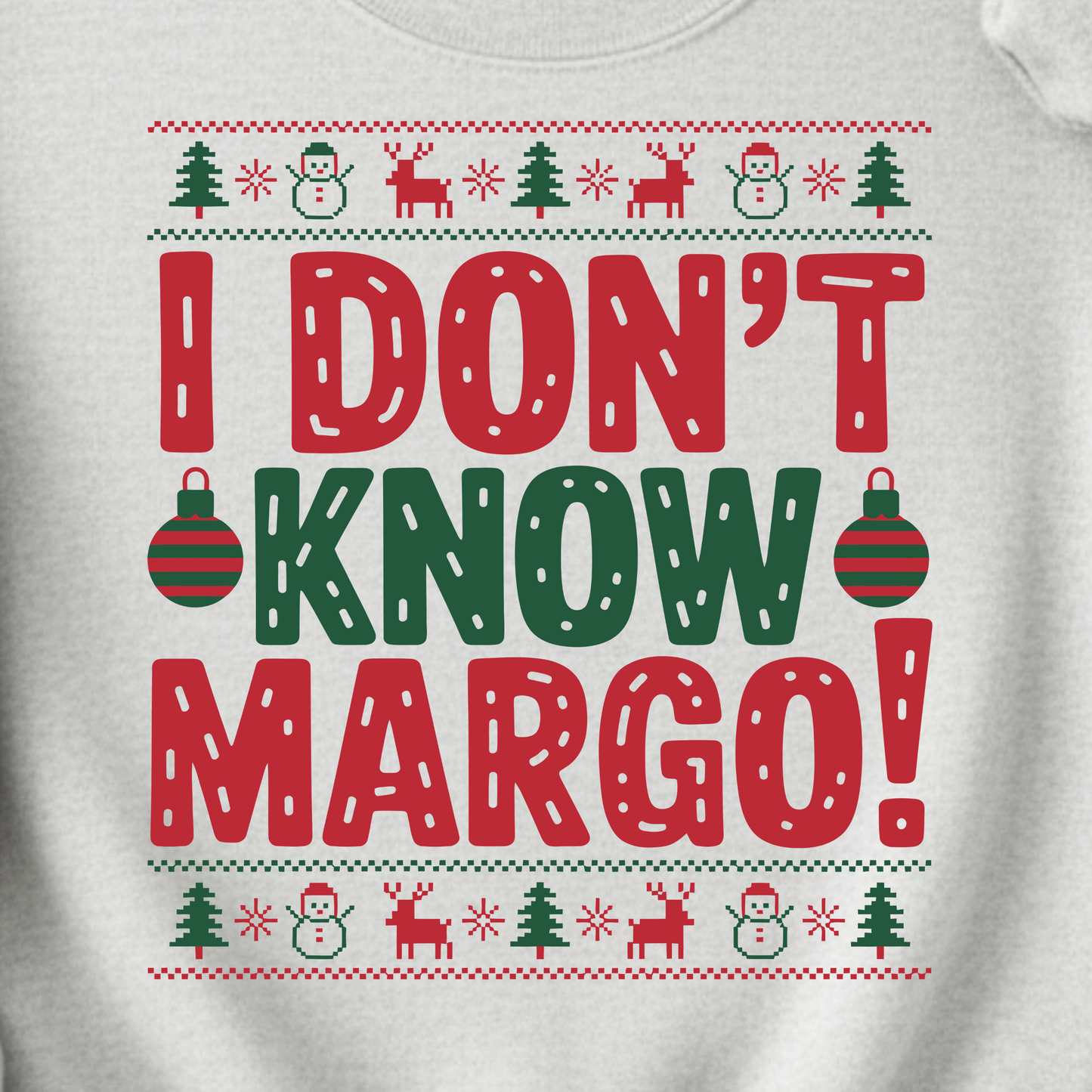 I Don't Know Margo
