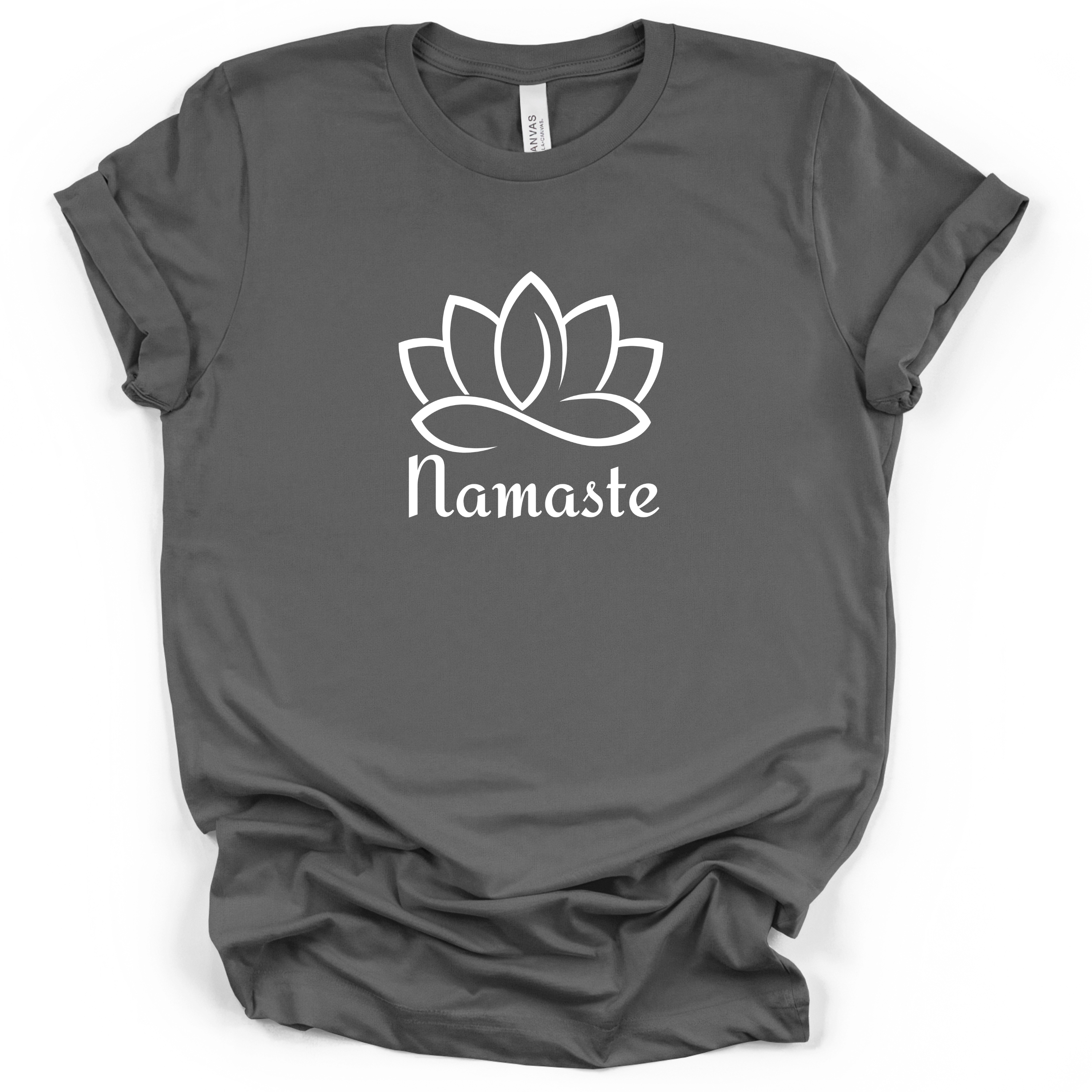 Namaste Lotus Yoga & Meditation Tee - Bella + Canvas Modern Fit