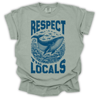 Respect the Locals Whale T-Shirt – Comfort Colors Relaxed Fit