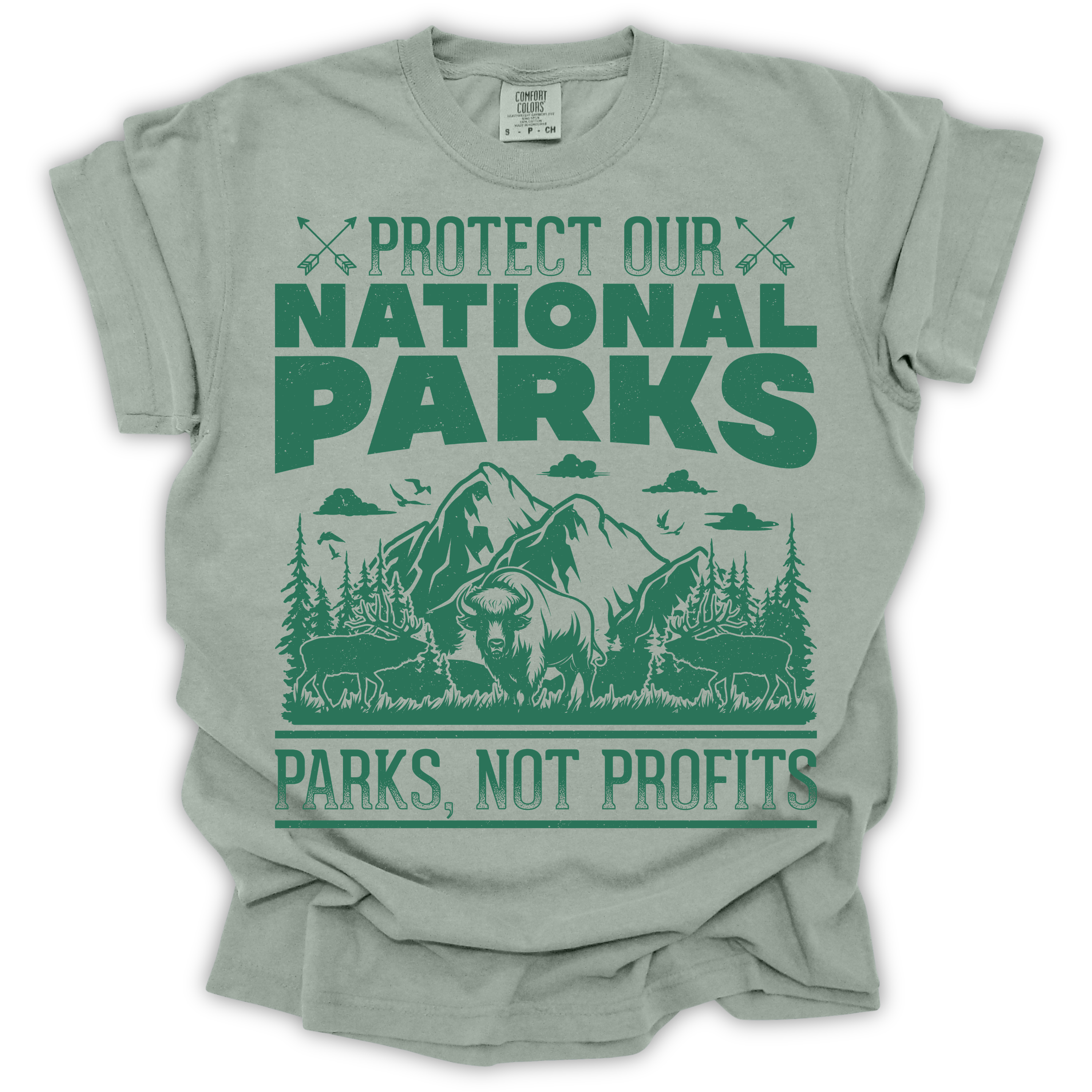 Protect Our National Parks Tee - Comfort Colors Relaxed Fit