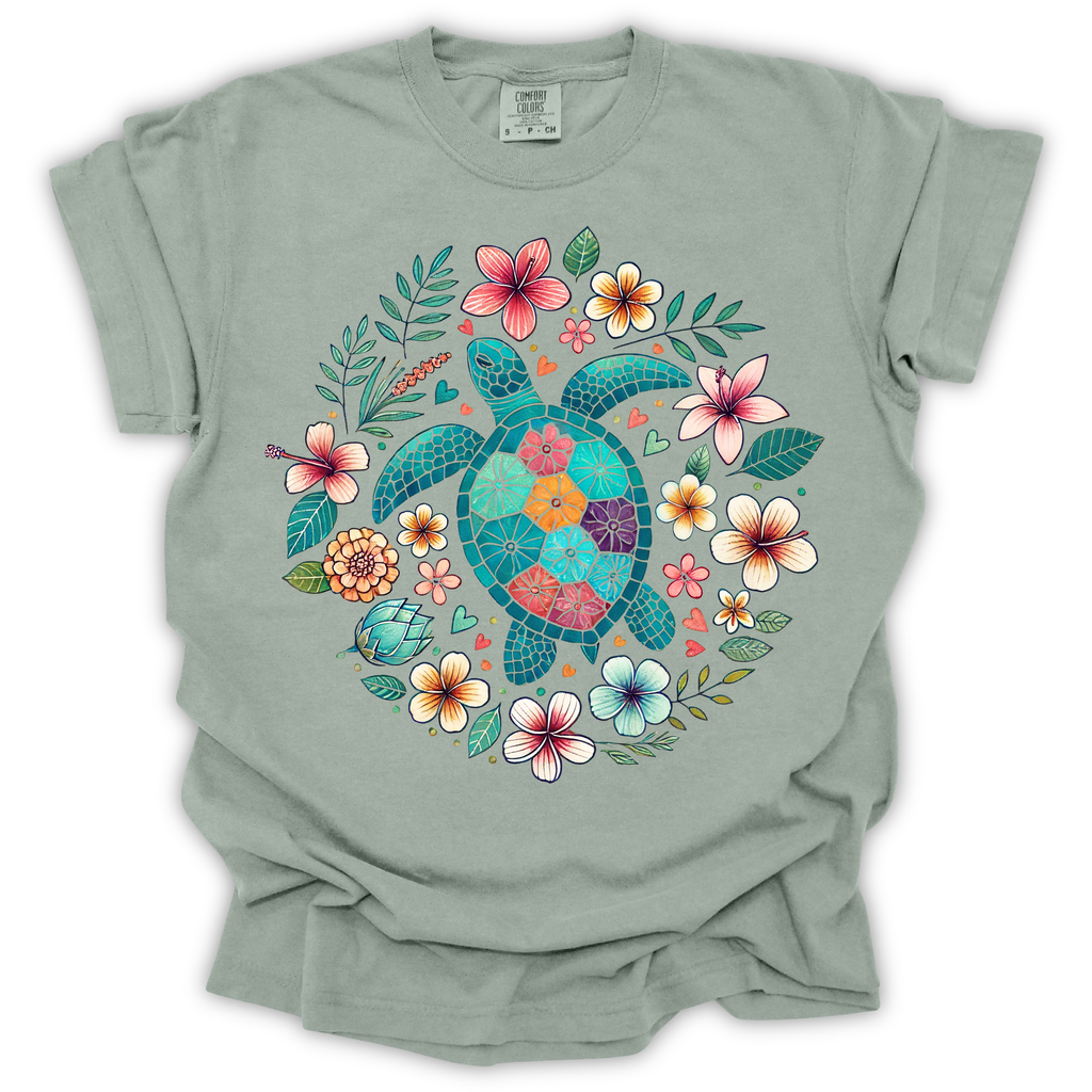 Sea Turtle Tee – Comfort Colors