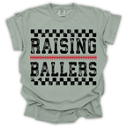 Raising Ballers Baseball Mom/Dad T-Shirt – Comfort Colors Relaxed Fit