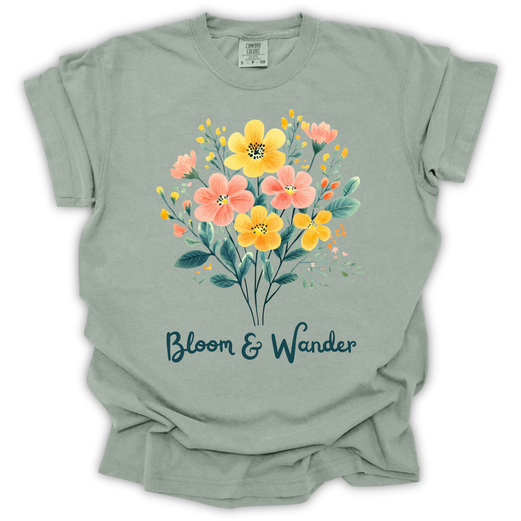 Bloom Add-On Tee $5 With Purchase - Comfort Colors Relaxed Fit