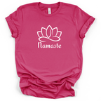 Namaste Lotus Yoga & Meditation Tee - Bella + Canvas Modern Fit