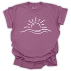 Sunrise Wave Tee - Comfort Colors Relaxed Fit