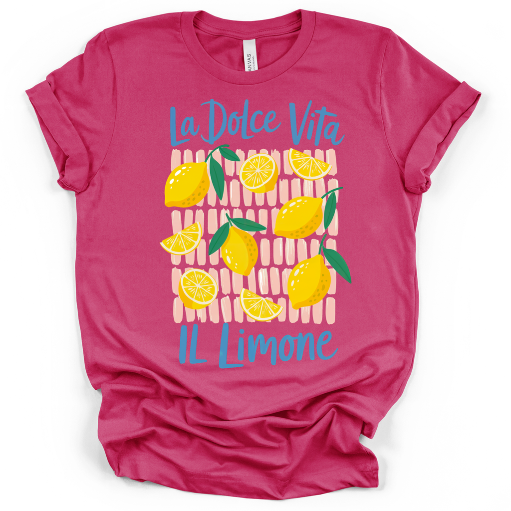 La Dolce Vita Il Limone T-Shirt – Bella + Canvas Modern Fit