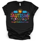 Autism Awareness Rainbow T-Shirt – Bella + Canvas Modern Fit