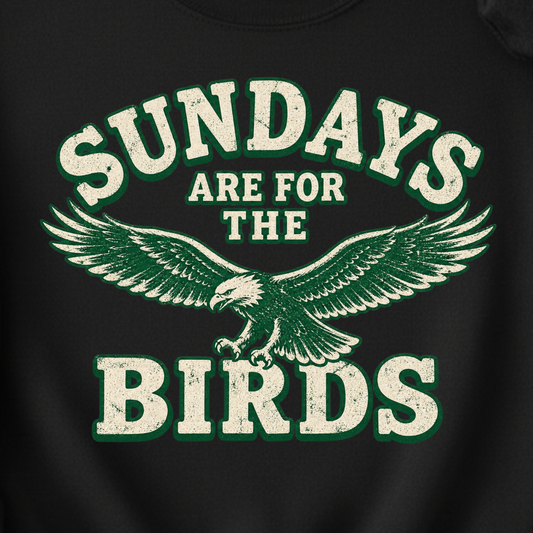 Sundays Philly Birds Crewneck