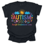 Autism Awareness Rainbow T-Shirt – Comfort Colors Relaxed Fit