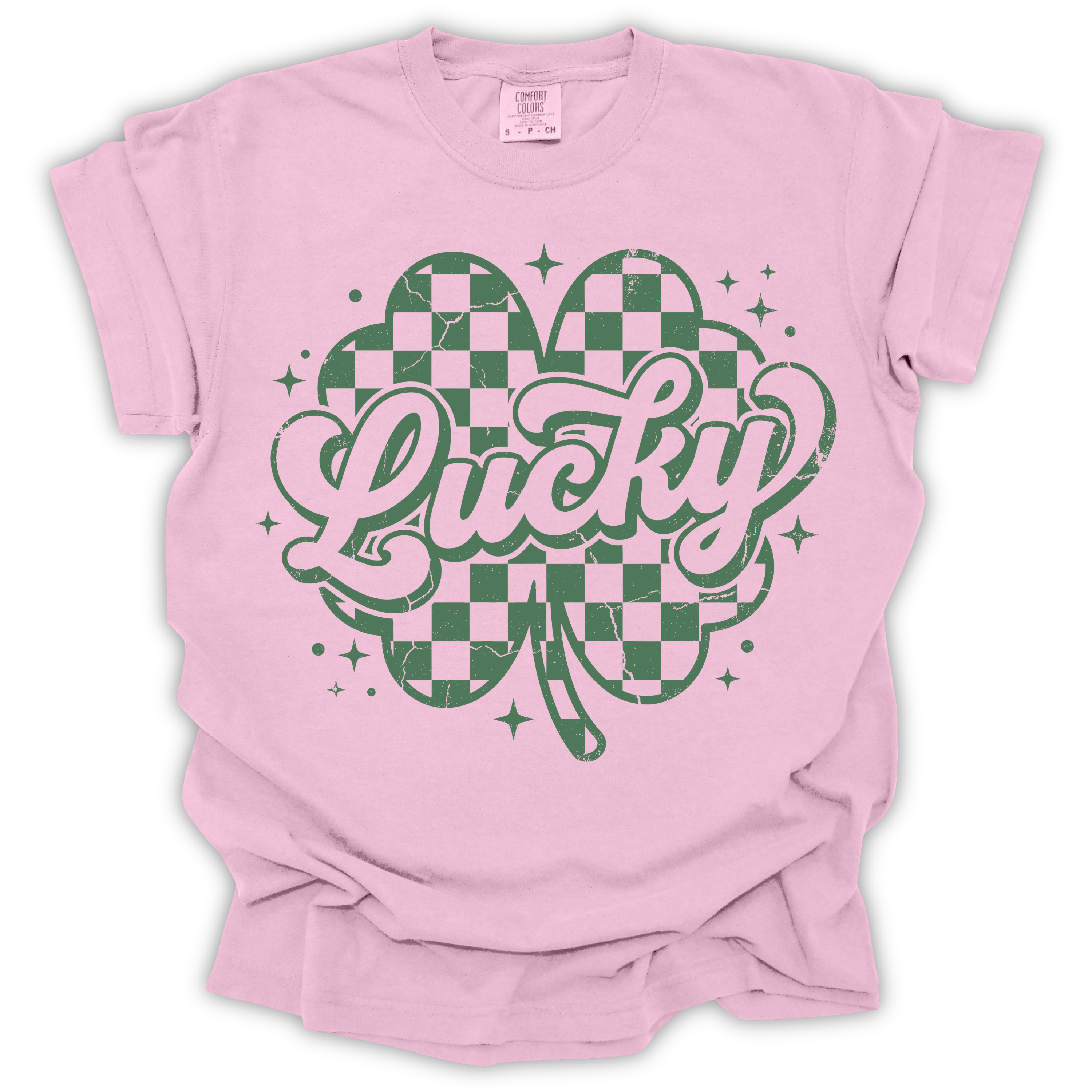 Lucky Shamrock Irish T-Shirt – Comfort Colors Relaxed Fit