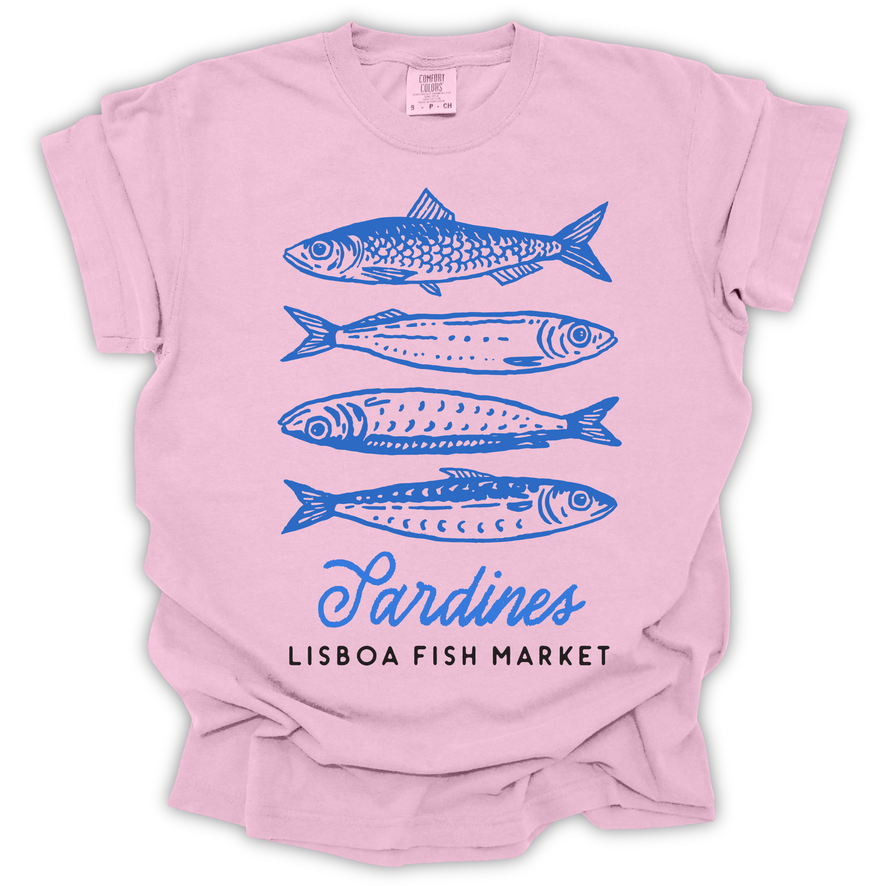 Sardines Fish Market T-Shirt – Comfort Colors Relaxed Fit