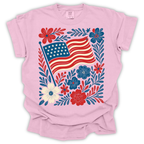 Americana Flag Patriotic T-Shirt – Comfort Colors Relaxed Fit