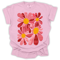 Pink Daisies Tee – Comfort Colors Relaxed Fit
