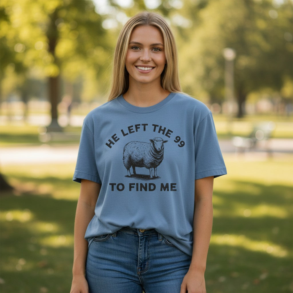 He Left the 99 Tee - Comfort Colors Relaxed Fit