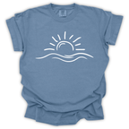Sunrise Wave Tee - Comfort Colors Relaxed Fit