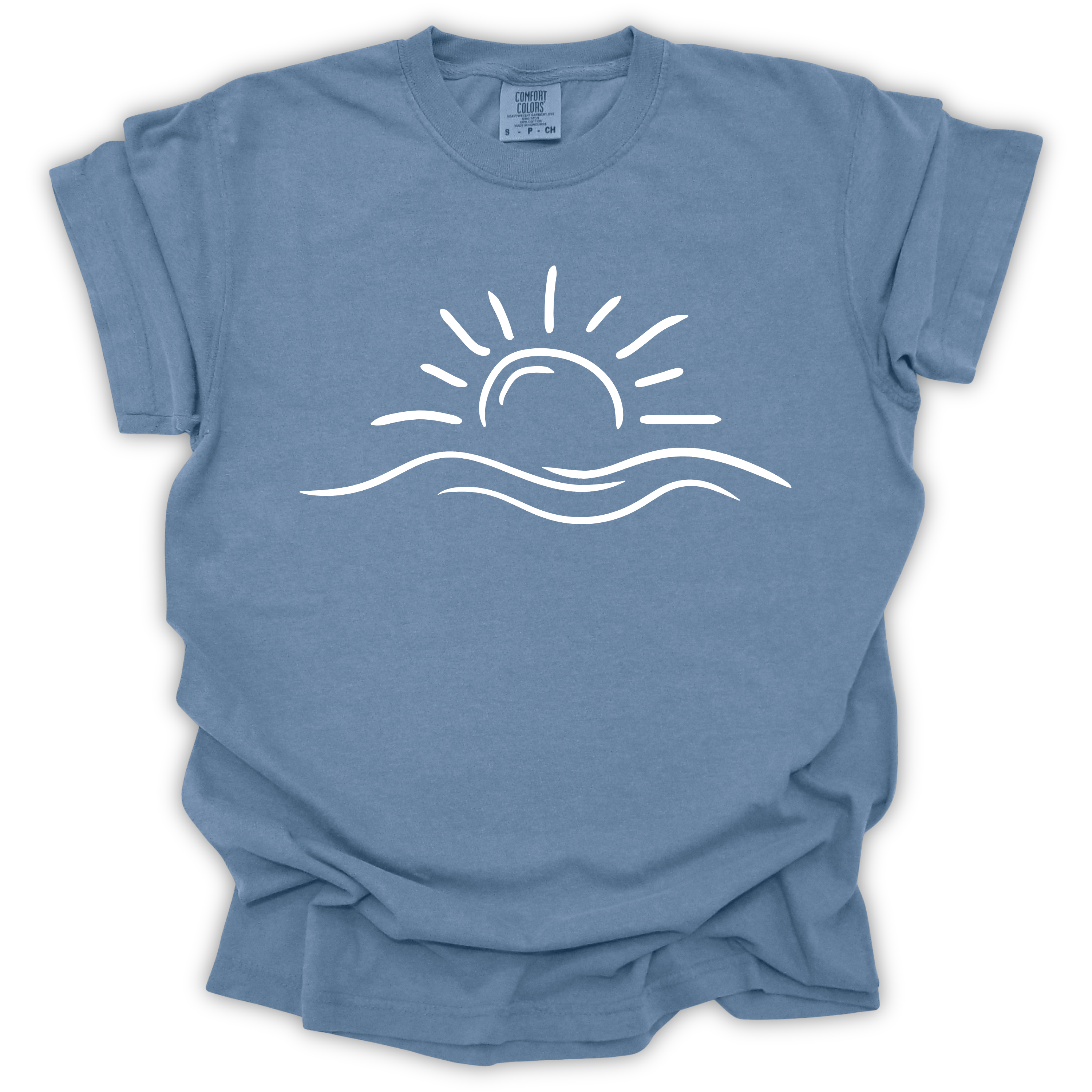 Sunrise Wave Tee - Comfort Colors Relaxed Fit