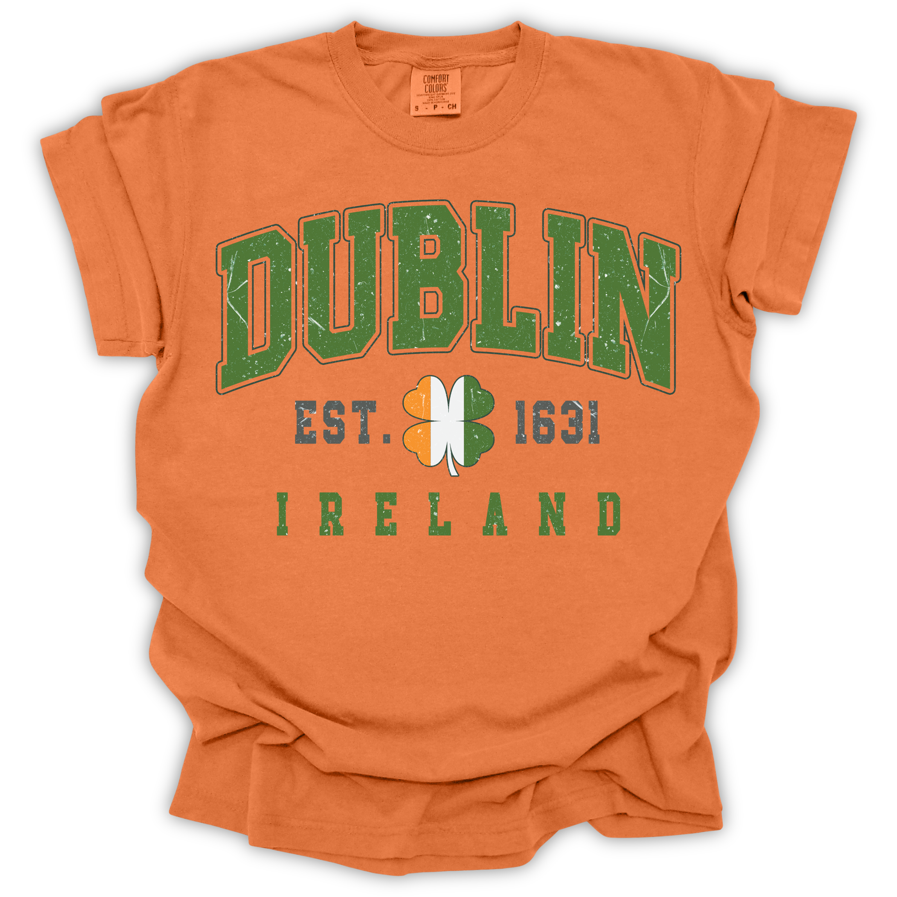 Dublin Ireland T-Shirt – Comfort Colors Relaxed Fit