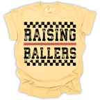 Raising Ballers Baseball Mom/Dad T-Shirt – Comfort Colors Relaxed Fit