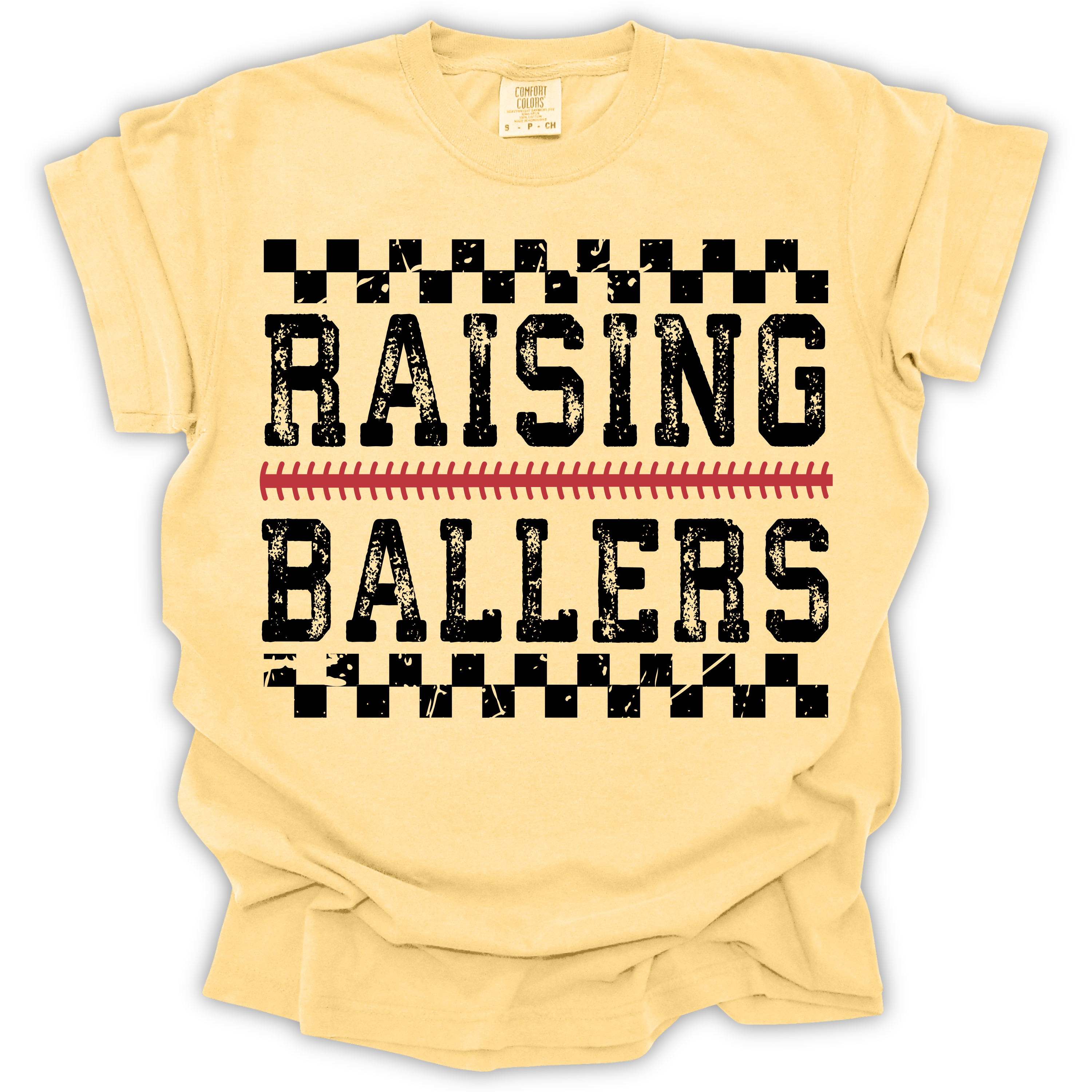 Raising Ballers Baseball Mom/Dad T-Shirt – Comfort Colors Relaxed Fit