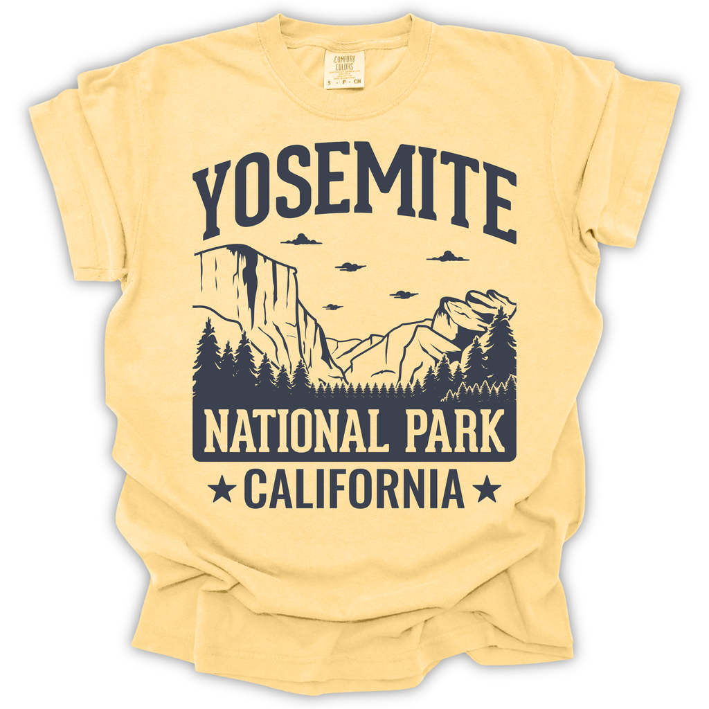 Yosemite National Park Tee – Comfort Colors Relaxed Fit