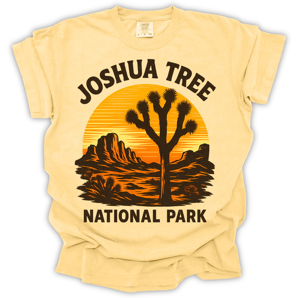 Joshua Tree National Park Tee - Comfort Colors Relaxed Fit