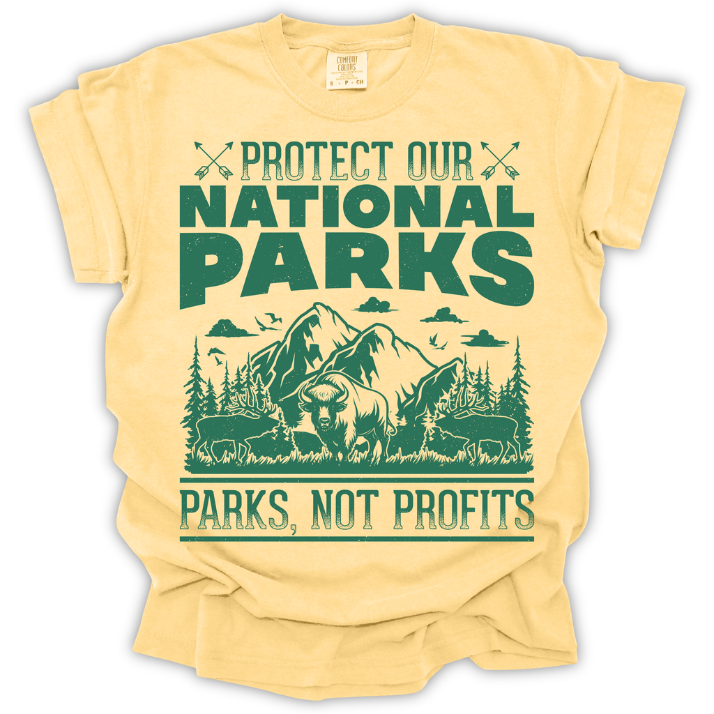 Protect Our National Parks Tee - Comfort Colors Relaxed Fit