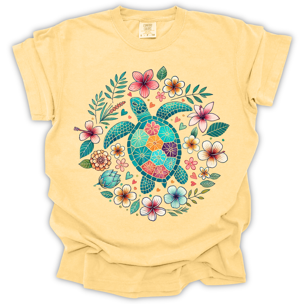 Sea Turtle Tee – Comfort Colors