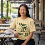 Peace Love and Pickles Tee - Comfort Colors