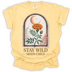 Stay Wild Moon Child T-Shirt – Comfort Colors Relaxed Fit