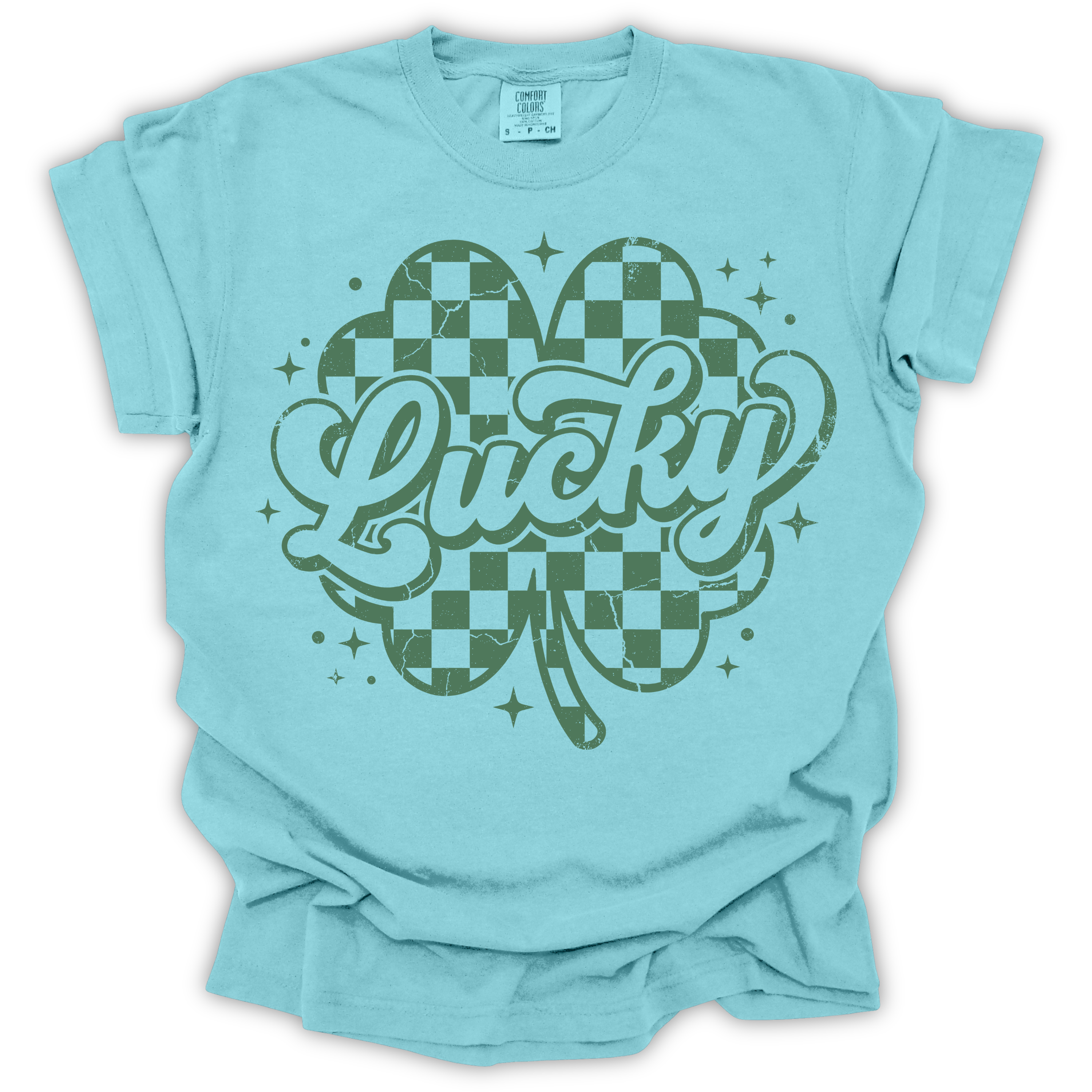 Lucky Shamrock Irish T-Shirt – Comfort Colors Relaxed Fit