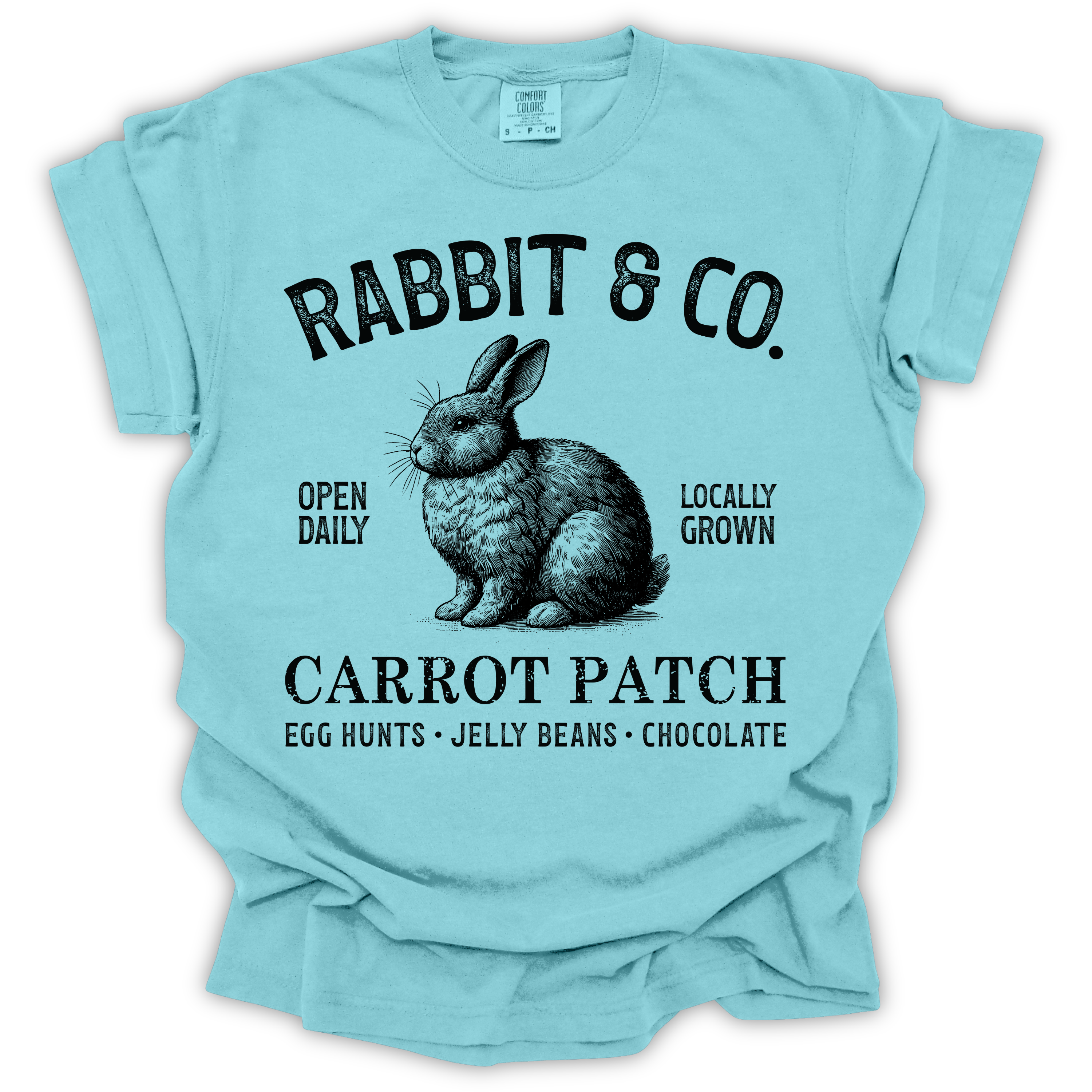 Rabbit & Co. Easter T-Shirt – Comfort Colors Relaxed Fit